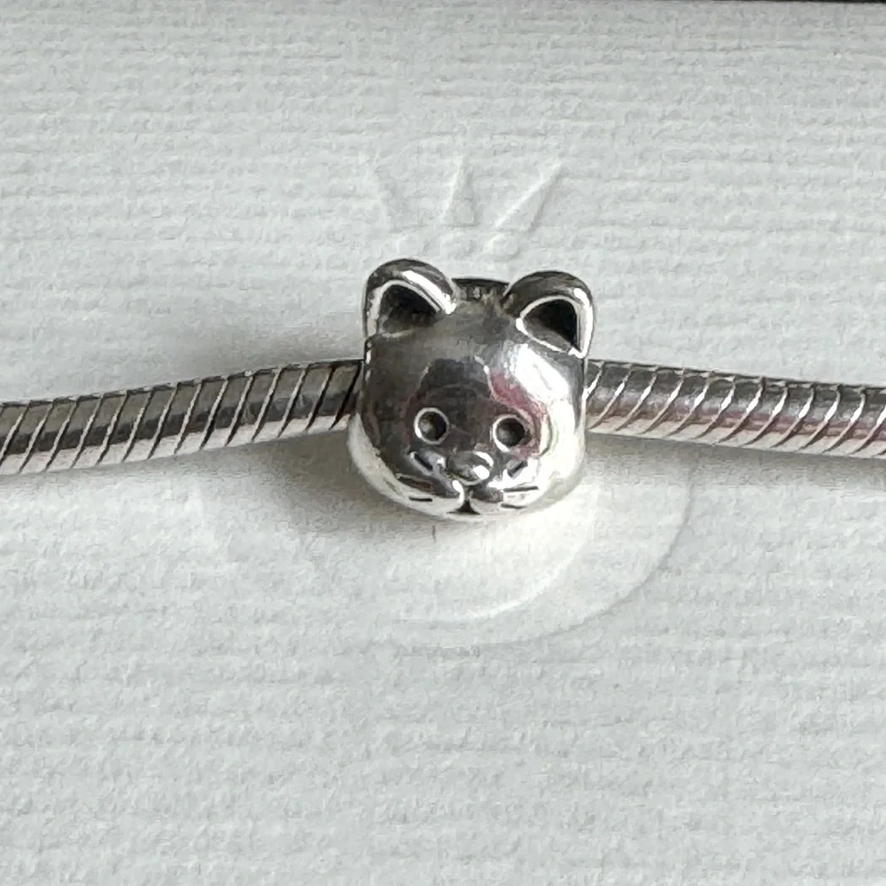πββ¬ Authentic Pandora Curious Cat Charm - Picture 1 of 9